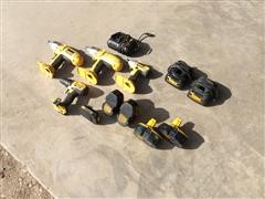 DEWALT 18V Impacts, Drill, Batteries, & Chargers 