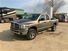 2007 Dodge RAM 2500 Big Horn 4x4 Crew Cab Pickup 