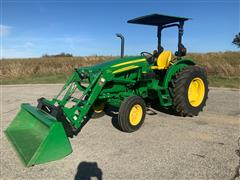 2020 John Deere 5075E 2WD Tractor W/Loader 