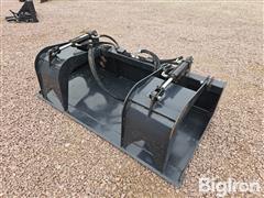 2023 Wolverine GB-11-72W Dual Grapple Bucket Skid Steer Attachment 