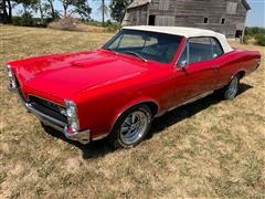 1967 Pontiac GTO Convertible 2-Door Coupe 