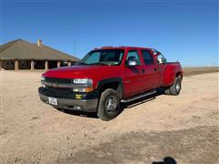 2001 Chevrolet Silverado 3500 2WD Crew Cab Dually Pickup 