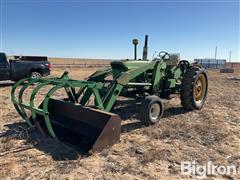 1965 John Deere 4020 2WD Tractor W/Loader 