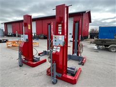 Rotary Portable Free-Standing Auto Lifts 