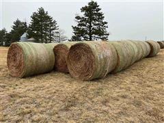 2023 CRP Round Hay Bales 