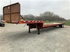 1989 Nabors 45’ T/A Step Deck Trailer 