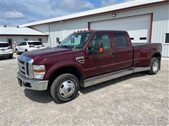 2008 Ford F350 Super Duty Lariat 4x4 Crew Cab Dually Pickup 