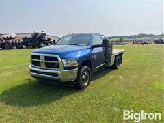 2011 RAM 3500 HD 4x4 Flatbed Pickup 