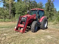 Mahindra 105S MFWD Tractor W/Loader 