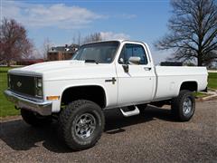 RUN #160 - 1986 Chevrolet Scottsdale K20 Pickup 