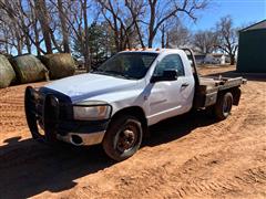 2006 Dodge 3500 4x4 Bale Bed Pickup 