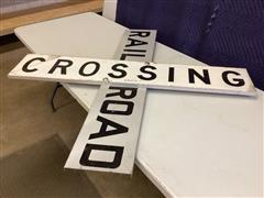 Railroad Crossing Sign 