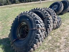 Michelin 16.00-20 Pivot Tires & Rims 