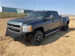 2009 Chevrolet 3500 4x4 Crew Cab Dually Pickup 