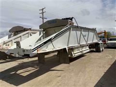 1999 Red River BD 237 T/A Belly Dump Trailer 