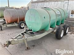 1,000-Gallon T/A Poly Tank Nurse Trailer 