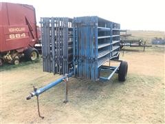 Portable Corrals W/Trailer 