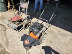 String Trimmer & Pressure Washer 