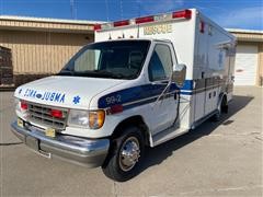 1995 Ford E350 2WD Ambulance W/Diesel 