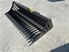 2022 Greatbear 78” Rock Bucket Skid Steer Attachment 