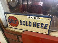 Gulf Sold Here Sign 