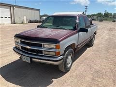 1997 Chevrolet 1500 4x4 Extended Cab Pickup 