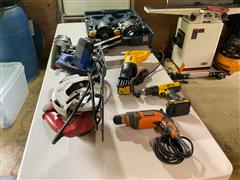 Wood Saws, Air Compressor & Tools 
