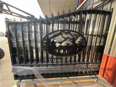 2023 Greatbear 20' Bi-Parting Wrought Iron Gate 