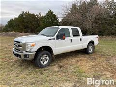 2012 Ford F250 Super Duty XLT 4x4 Crew Cab Pickup 