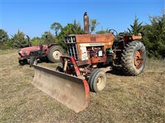 1971 International 966 2WD Tractor W/Front Blade 