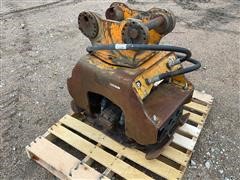 BTI 90S Hydraulic Plate Packer Backhoe Attachment 