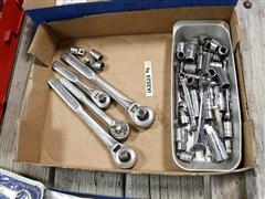 Craftsman 1/2" And 3/8" Ratchets 