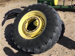John Deere 420-90/30 Tires And Rims 