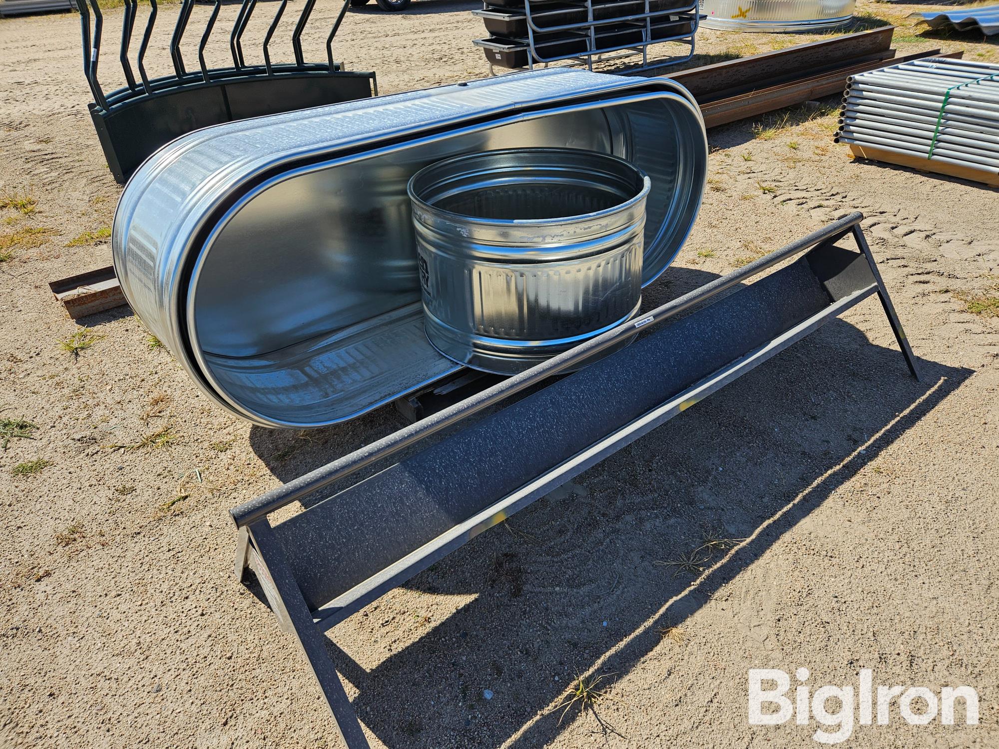 Behlen Galvanized Water Tanks & Feed Trough 