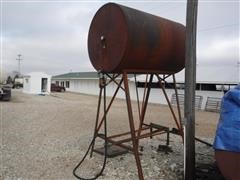 500 Gallon Fuel Tank & Stand 