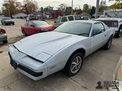 1987 Pontiac Firebird Sports Car 