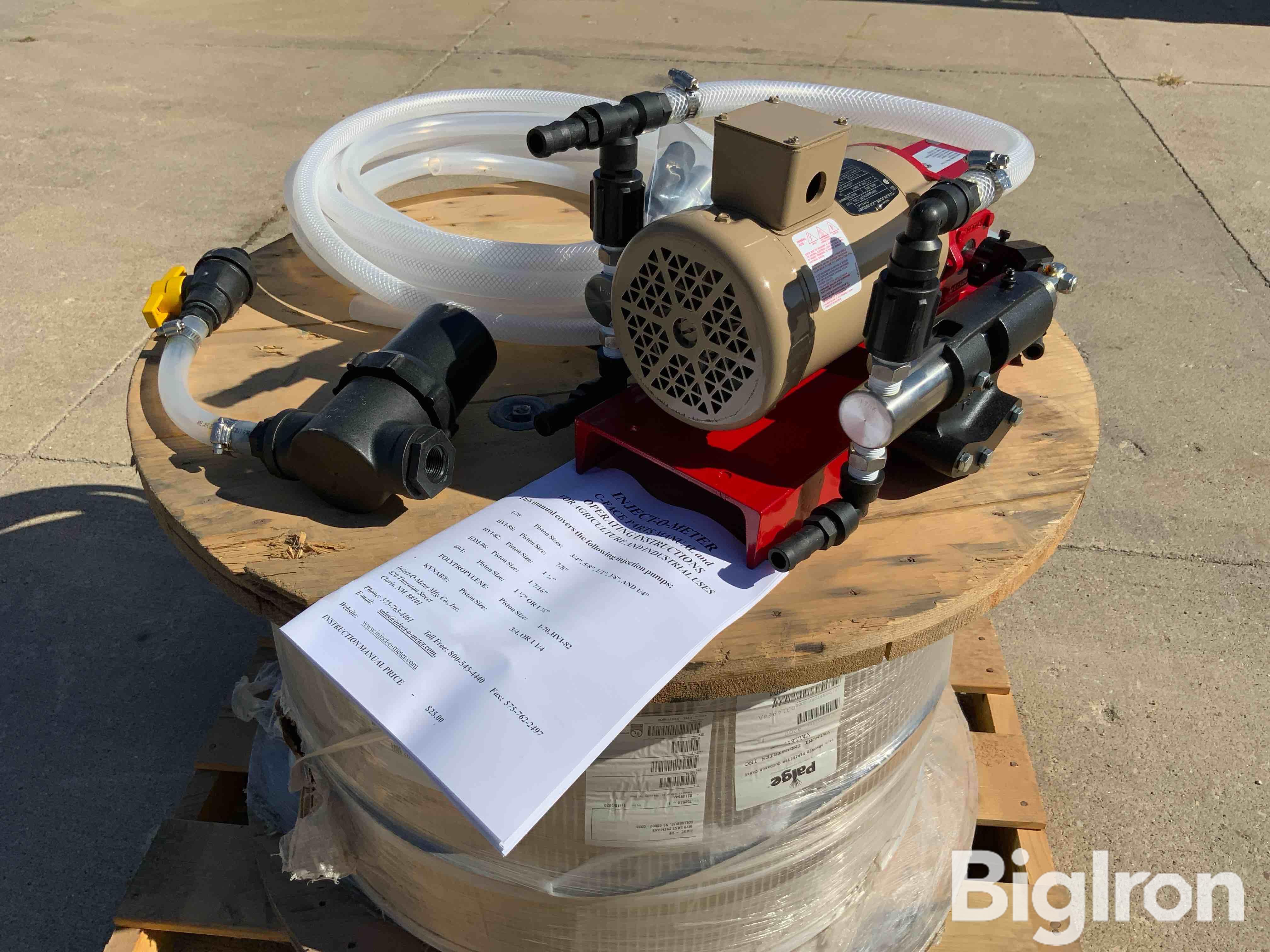 Inject-O-Meter IOM-96 Duplex Chemigation Pump 