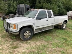 1997 GMC Sierra K3500 4x4 Extended Cab Pickup 