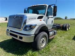 2012 International 7500 WorkStar T/A Cab & Chassis 