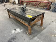 Steel Top Prep Table 