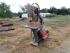 Jos O Colladay 36" Antique Band Saw 