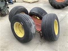 12.5L-15 Implement Tires W/Rims 