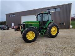 2000 John Deere 7710 MFWD Tractor 