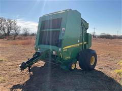 2012 John Deere 568 Mega Wide Round Baler 