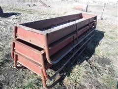 10' Metal Feed Bunks 