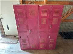 Vintage Metal Lockers 