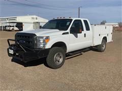 2016 Ford F350 Super Duty 4x4 Extended Cab Utility Truck 