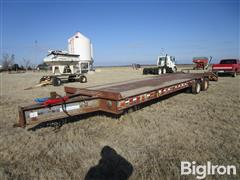 1998 Carrier King T/A Flatbed Trailer 