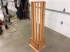 Wooden Rotating Display 