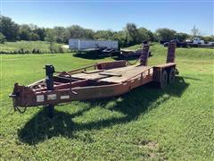 2004 DitchWitch T/A Flatbed Equipment Trailer 